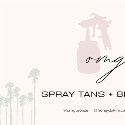 OMG SPRAY TANS + HONEY BIKINI