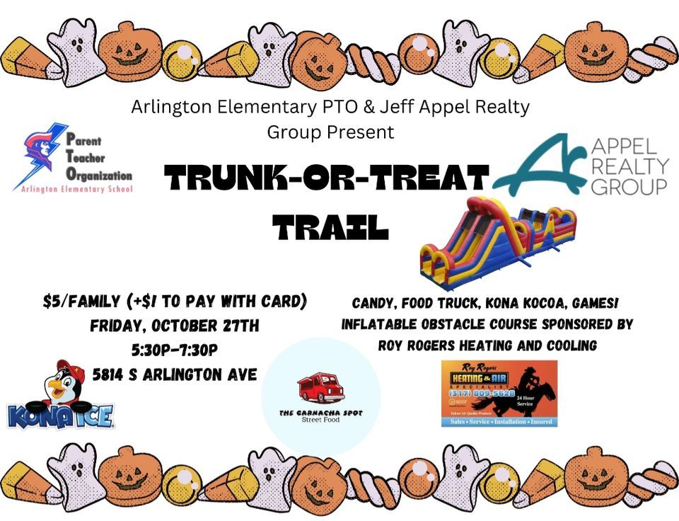 Trunkortreat, Arlington Elementary & Jeff Appel Realty Group, Arlington Elementary School