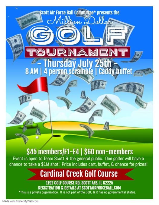 Million Dollar Golf Tournament, Cardinal Creek Golf Course at Scott AFB
