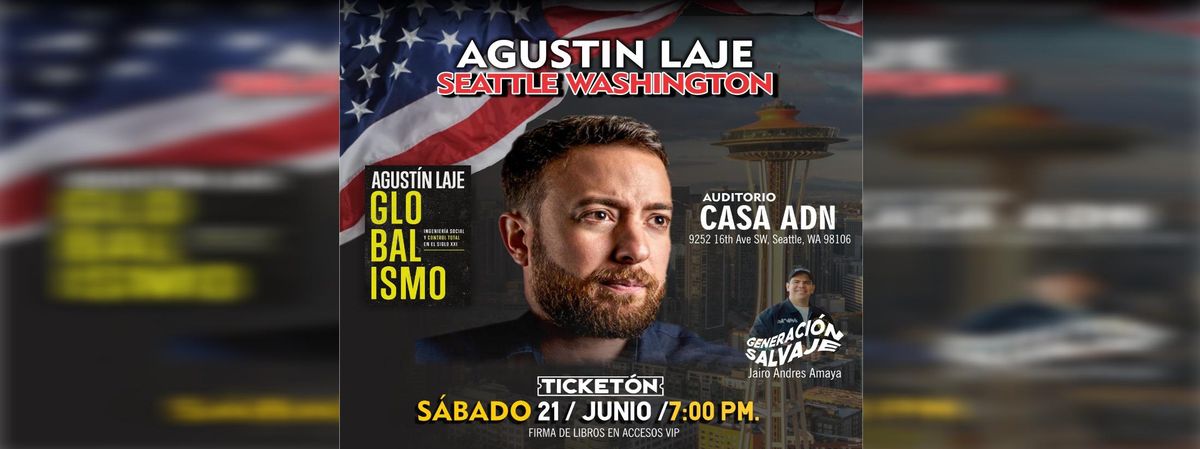 AGUSTIN LAJE EN SEATTLE, 21 June | Event in Seattle | AllEvents