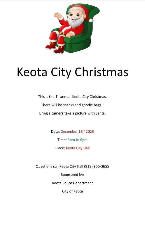 Christmas Party, Keota Police Department, December 16 2023 AllEvents.in