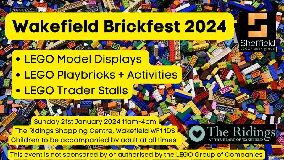 Wakefield Brickfest 2024, The Ridings Shopping Centre, Dewsbury, 21