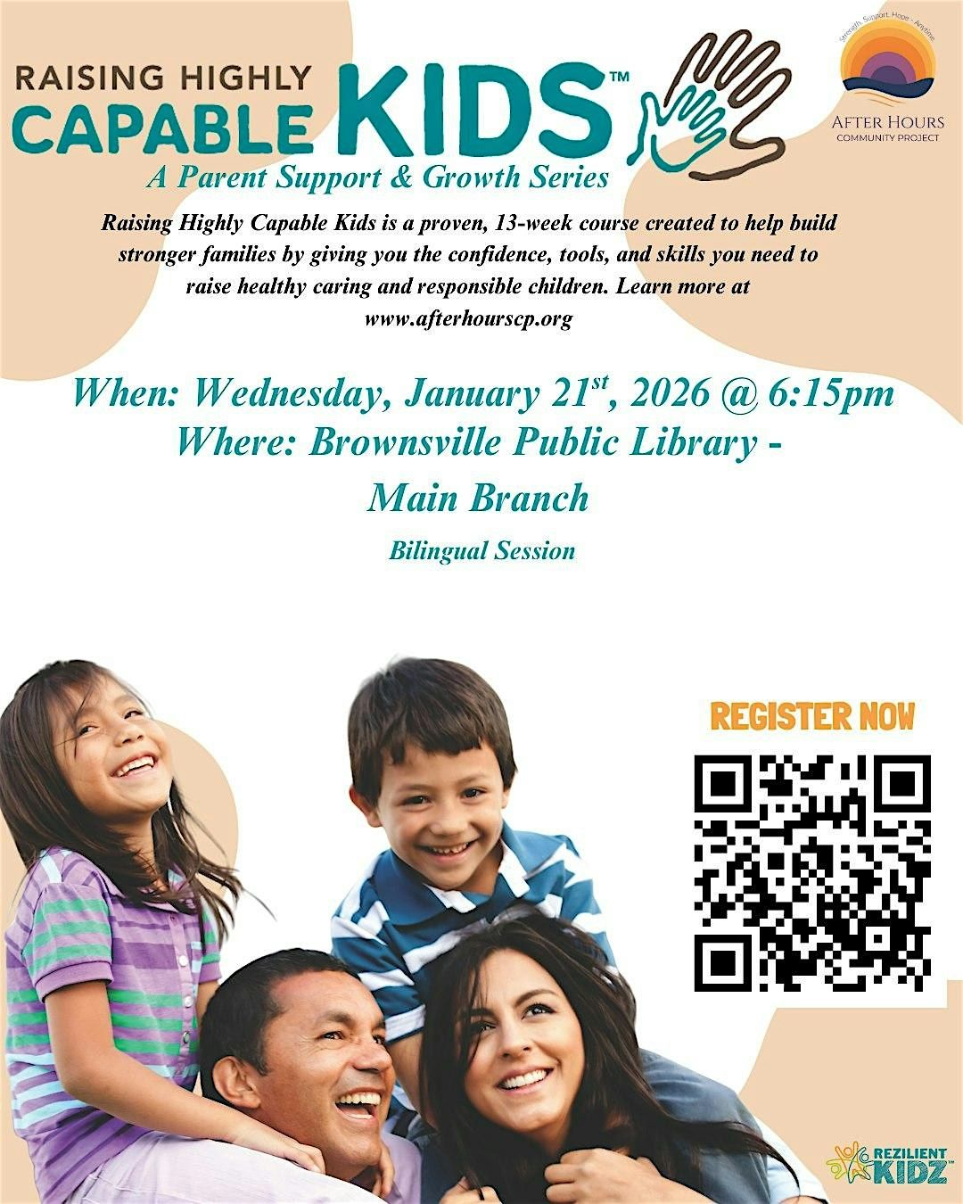 Raising Highly Capable Kids (Cohort 1)