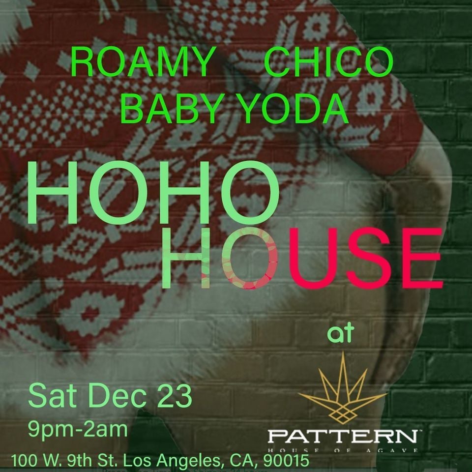 HOHO HOUSE Pattern Bar Los Angeles December 23 To December 24 hoho-house-pattern-bar-los-angeles-december-23-to-december-24
