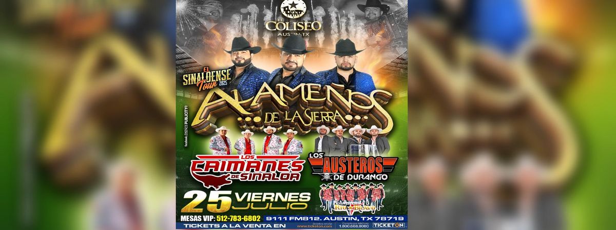 ALAMEÑOS DE LA SIERRA Y MAS  in Austin, 25 July | Event in Austin | AllEvents