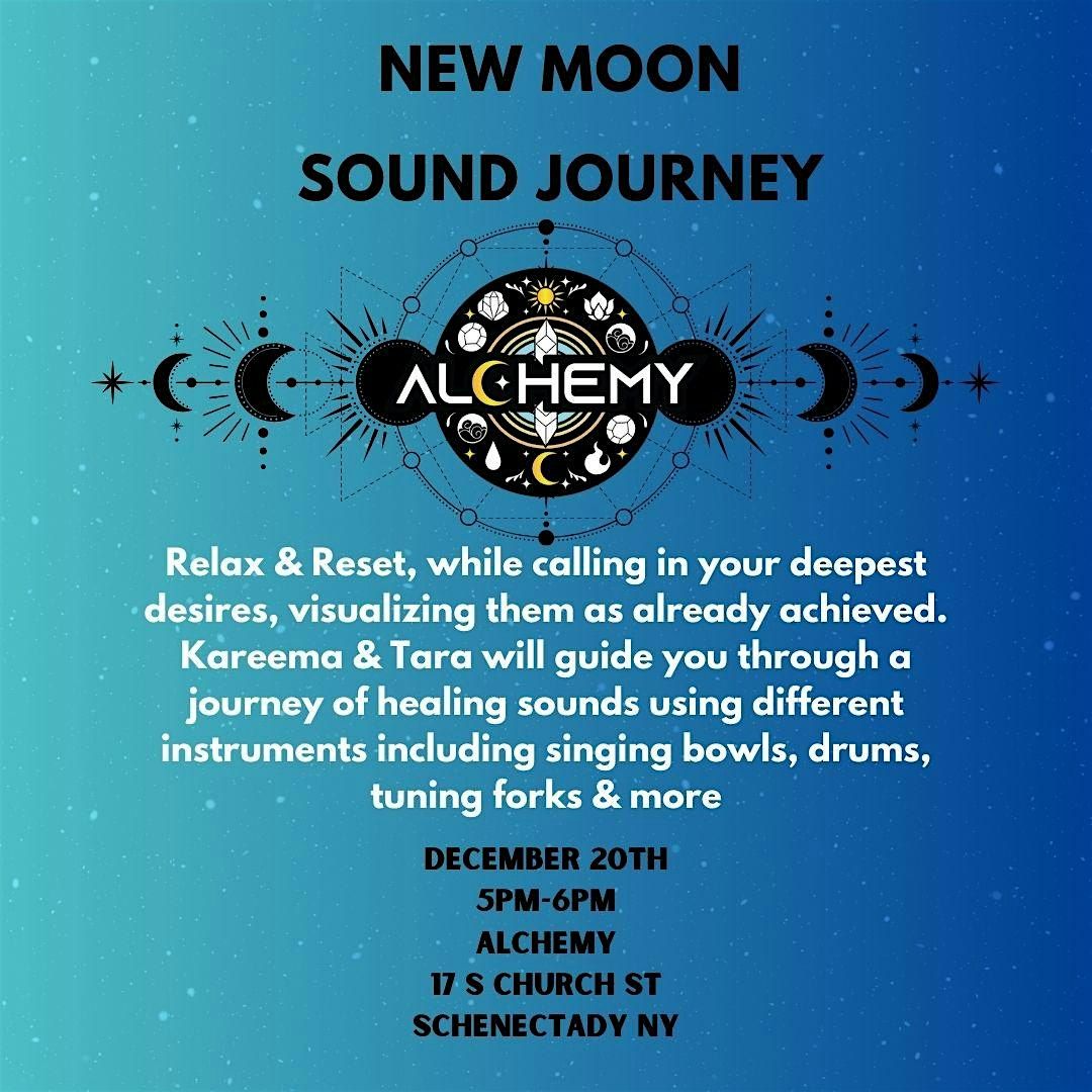 New Moon Sound Journey, 20 December | Event in Schenectady | AllEvents