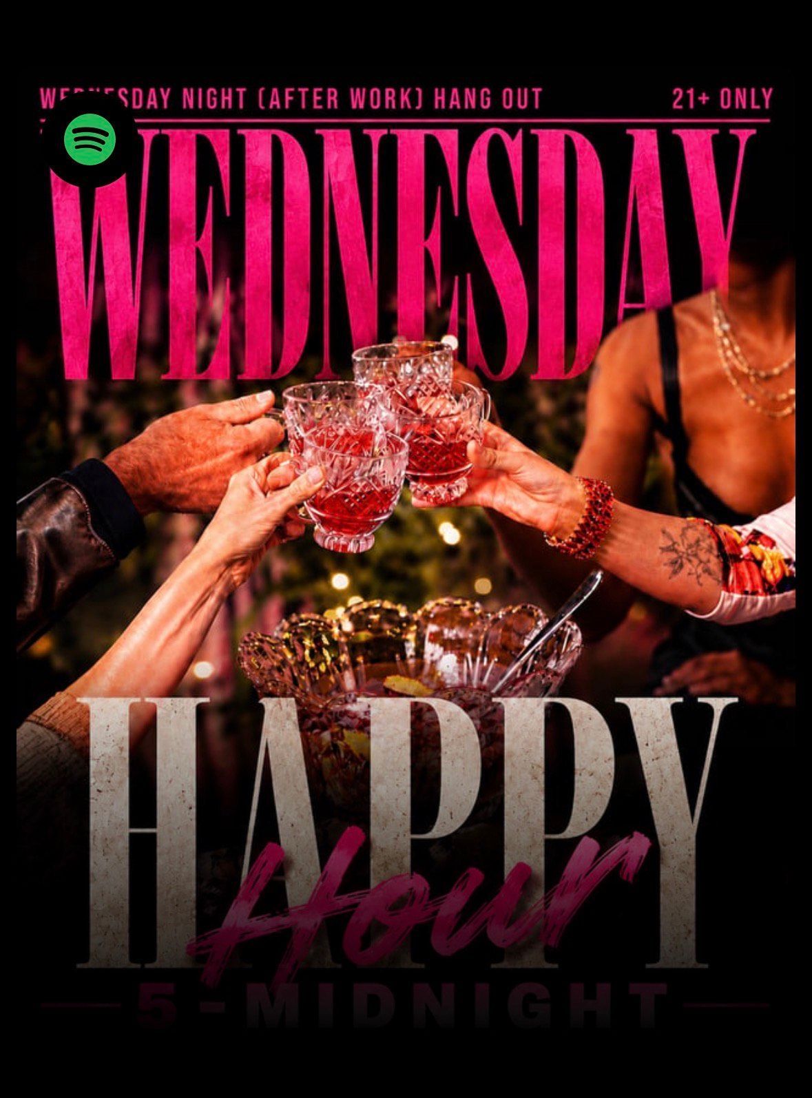 WEDNESDAY NIGHT HAPPY HOUR, Hawthorn SF Lounge & Nightclub, San ...