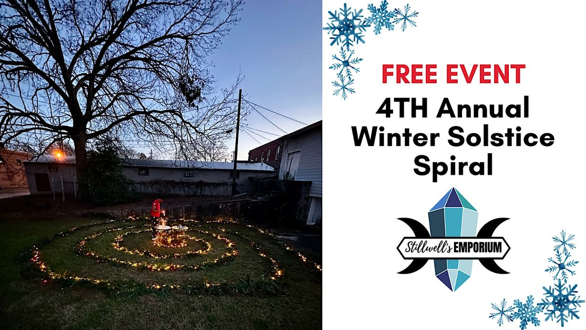 4TH Annual Winter Solstice Spiral, 6 December | Event in Stone Mountain | AllEvents