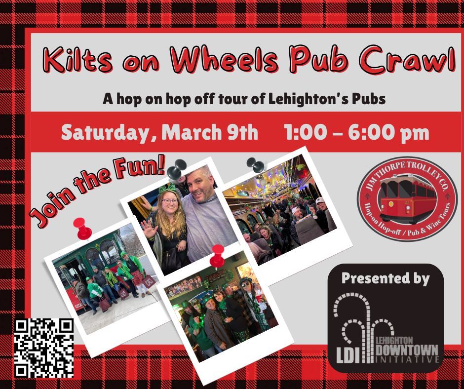 Kilts on Wheel 2025, Lehighton Borough Park, 9 March 2025 AllEvents.in