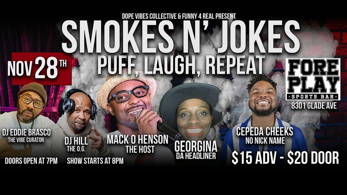 SMOKES N' JOKES COMEDY SHOW | Event in Oklahoma City | AllEvents