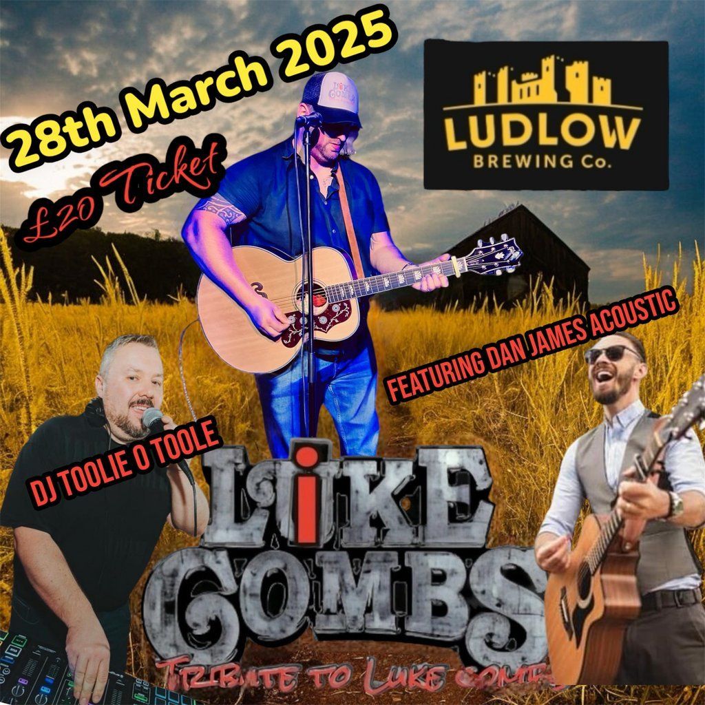 LikeCombsuk live from Ludlow Brewery, 27 September | Event in Church Stretton | AllEvents