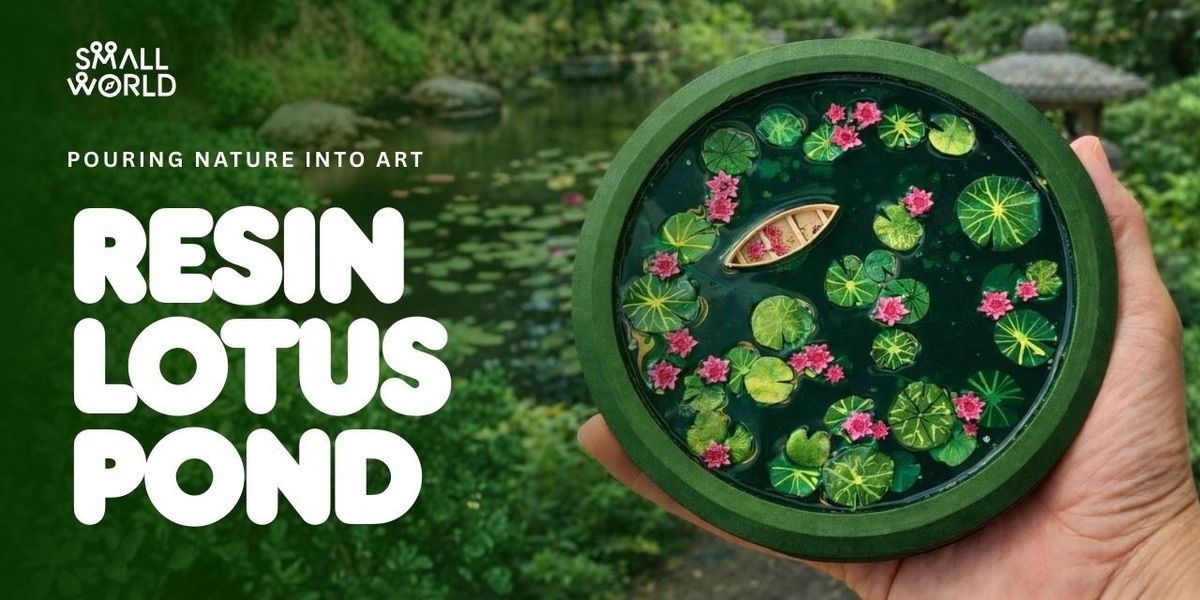 Resin Lotus Pond