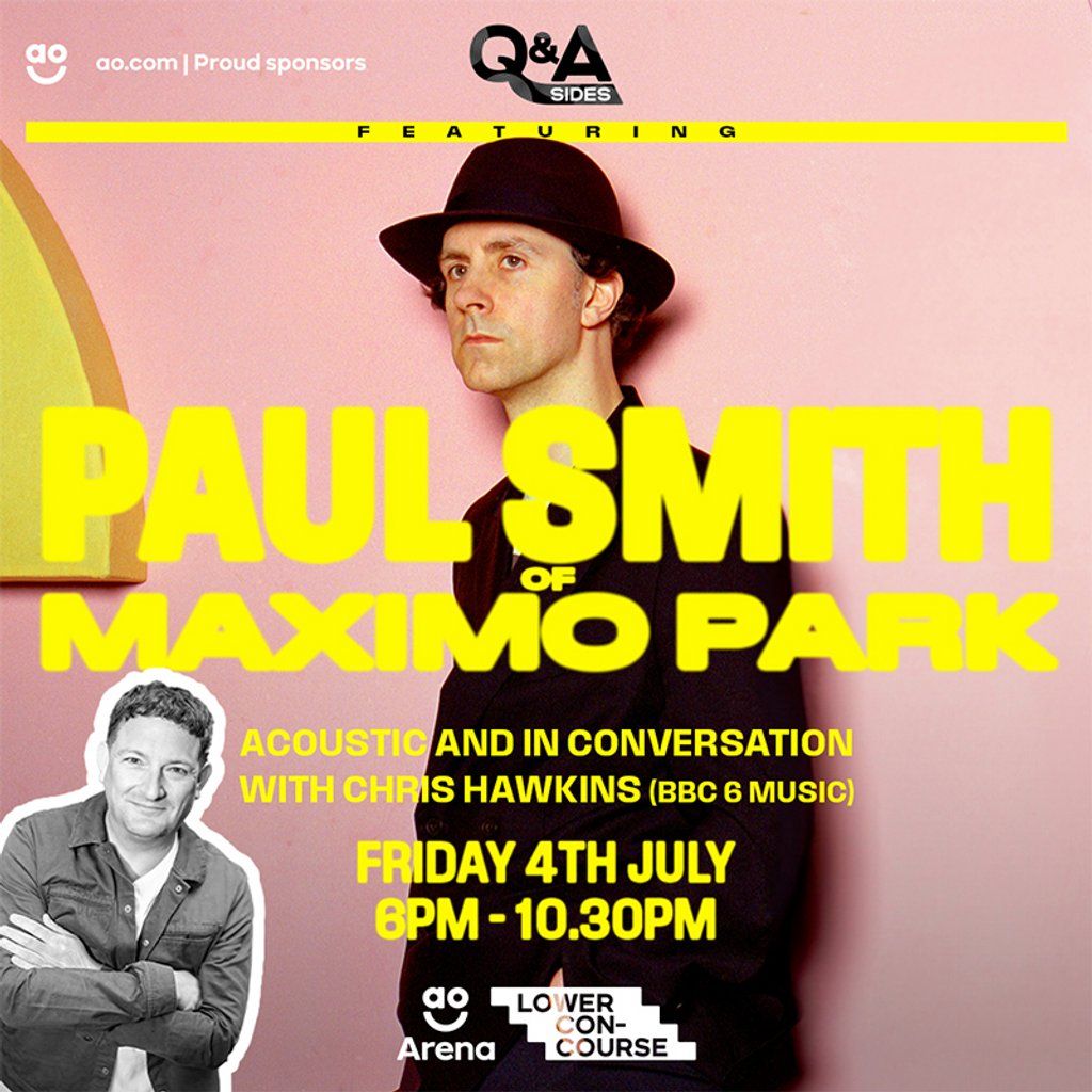 Maxïmo Park: Paul Smith In Conversation | Event in Manchester | AllEvents