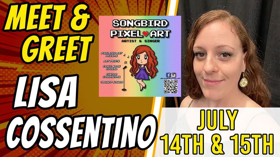 Lisa CossentinoMiller Artist Meet & Greet, Gabe's Cave Comics, Cards