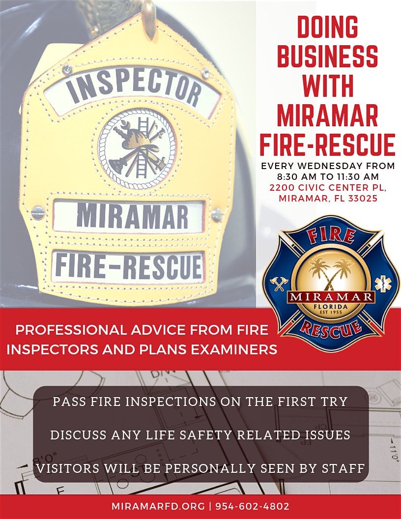 Doing Business With Miramar FireRescue, City of Miramar Building