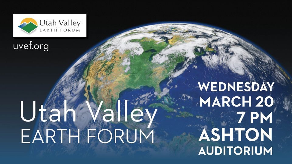 Utah Valley Earth Forum, 58 N State St, Orem, UT, United States, Utah