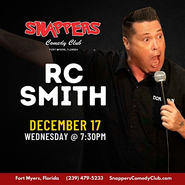 RC Smith Comedy Show, 17 December | Event in Fort Myers | AllEvents
