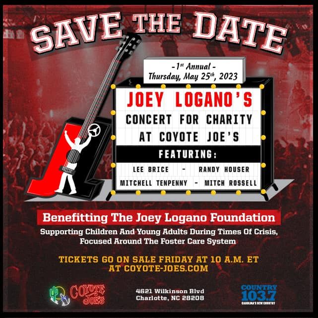 Joey Loganos Concert For Charity, Coyote Joes, Charlotte, 25 May 2023
