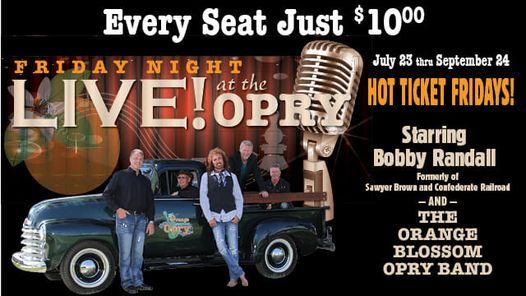 Friday Night Live With The Obopry Band The Orange Blossom Opry Weirsdale August 13 2021 Allevents In Orange Blossom Opry Events August 2022