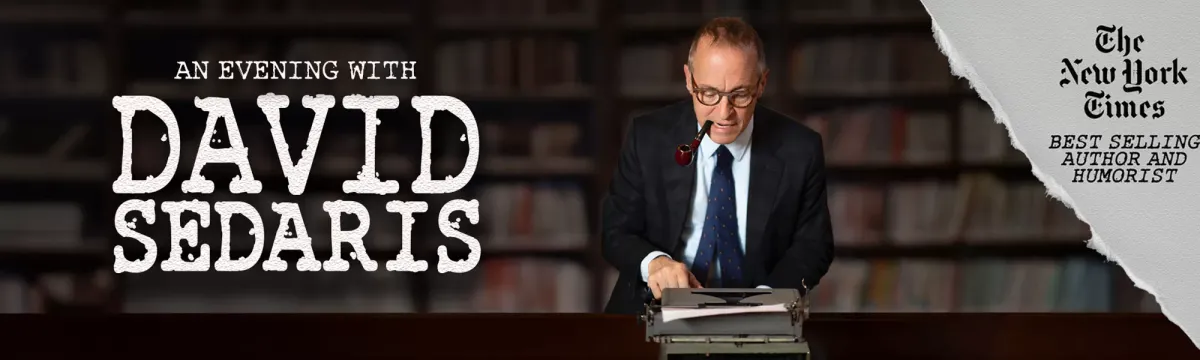An Evening with David Sedaris at Community Theatre at Mayo Performing Arts Center, 4 April | Event in Morristown