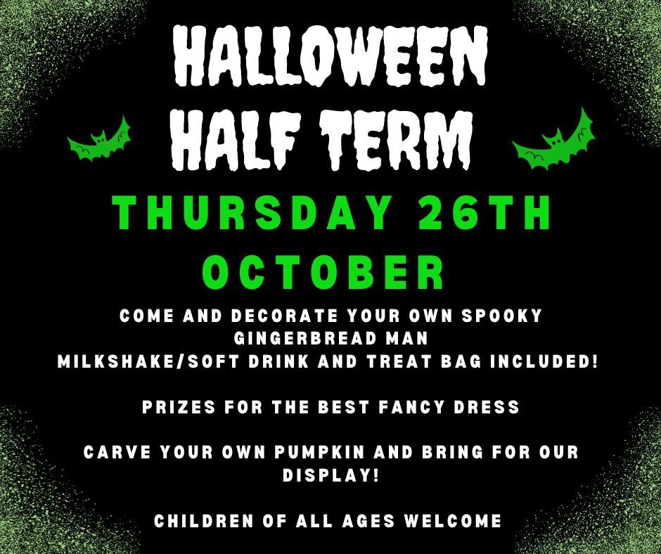 Halloween Half Term Event, 45 High Street, Oldham, OL3 6HS, United