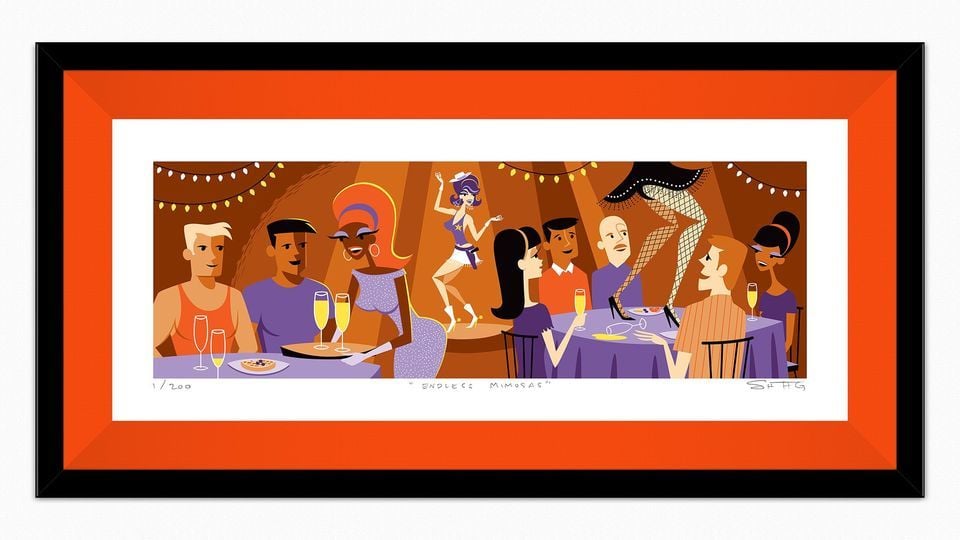 Shags Endless Mimosas Print Release Party In Palm Springs CA The Shags Endless Mimosas Print Release Party In Palm Springs CA The