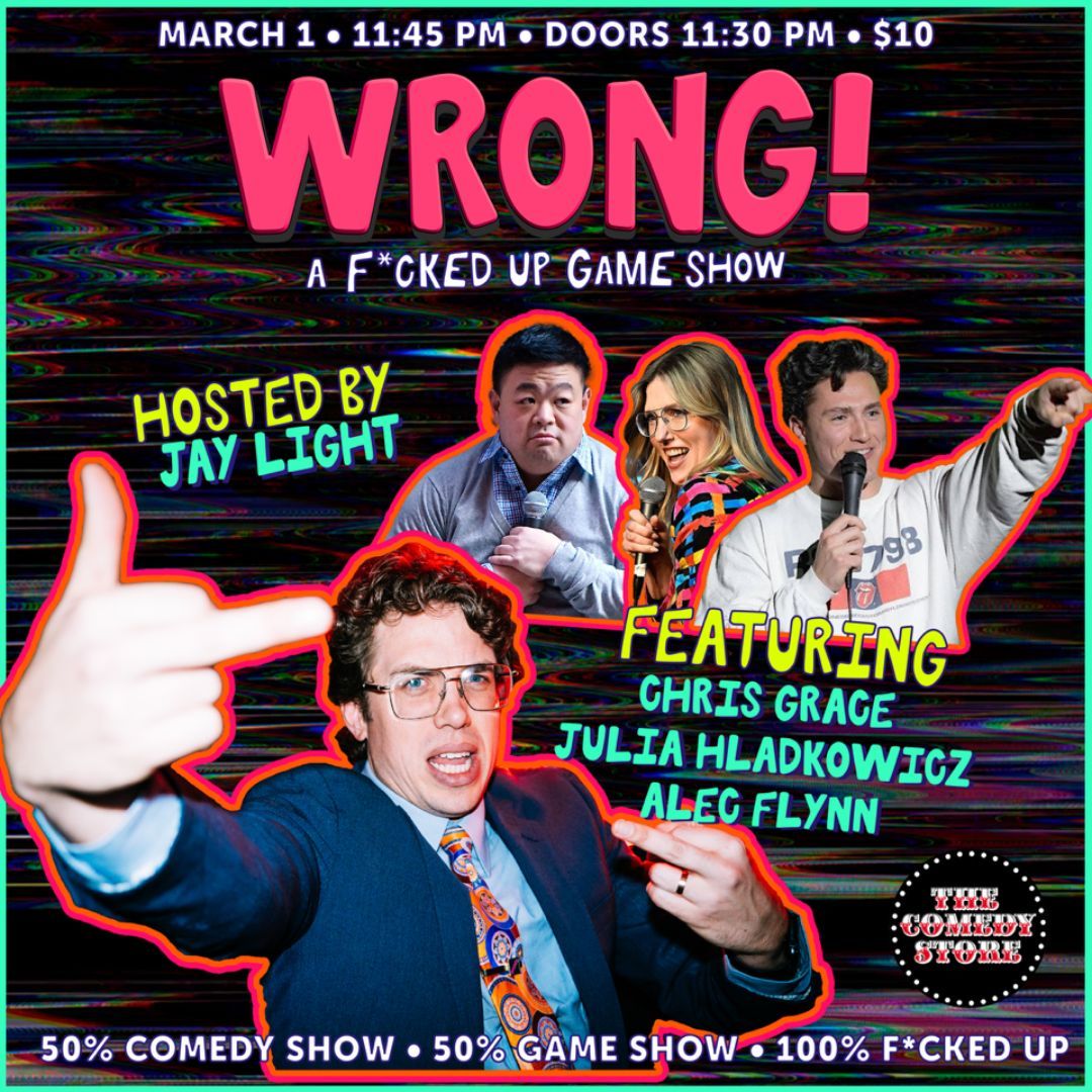 Wrong! A F*cked Up Game Show, 21 May | Event in Seattle | AllEvents