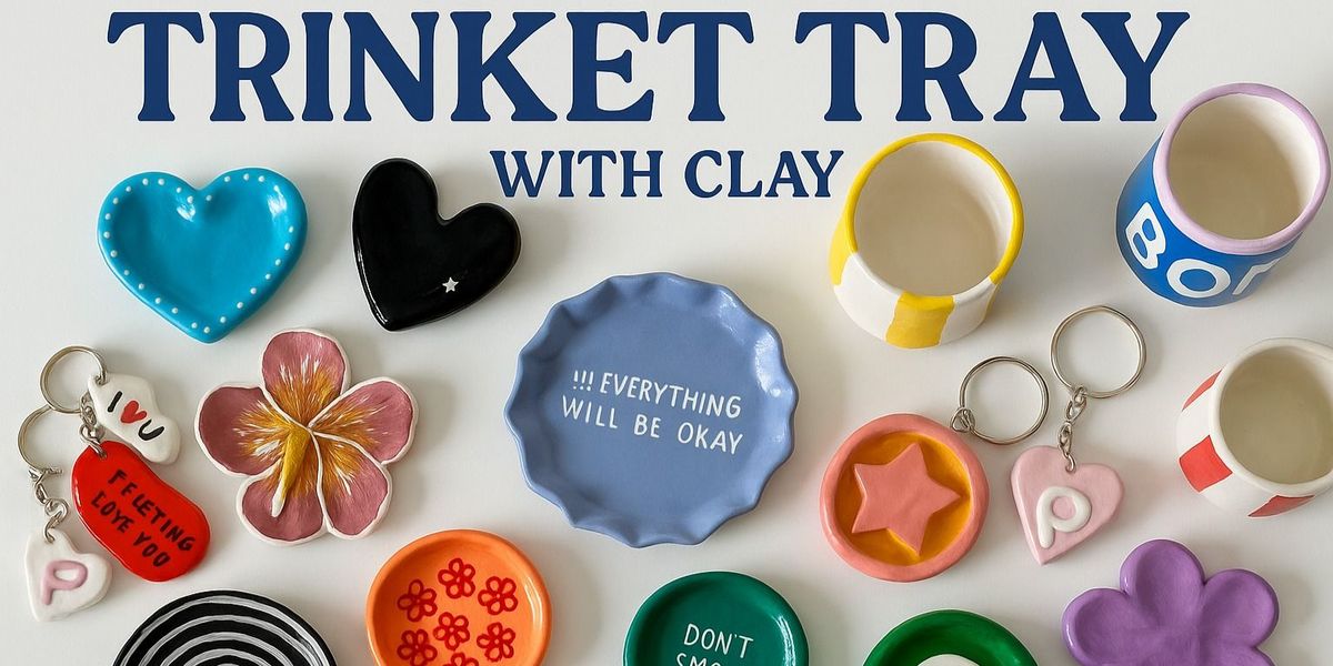Trinket Tray with Clay | Event in Indore | AllEvents