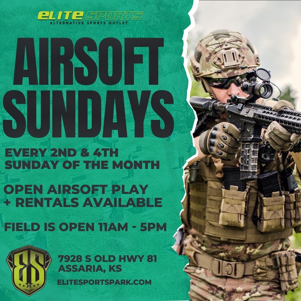 Airsoft Sunday, Elite Sports Paintball & Airsoft, Salina, December 10