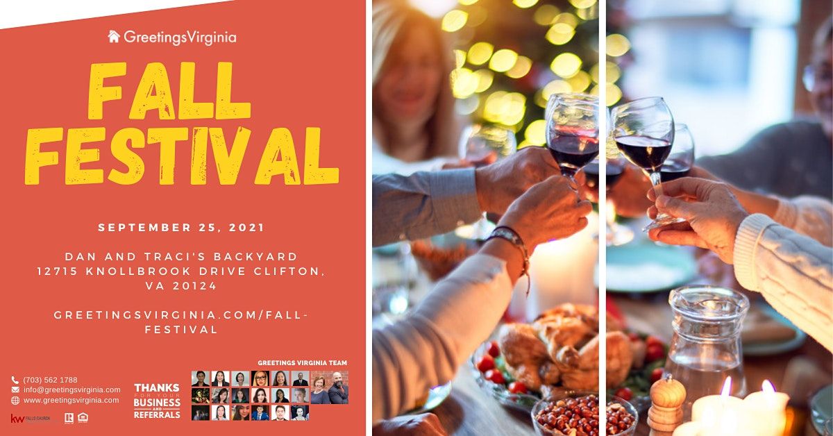 Greetings Virginia Fall Festival Dan And Traci S Backyard Clifton September 25 2021 Allevents In Clifton Va Fall Festival 2022