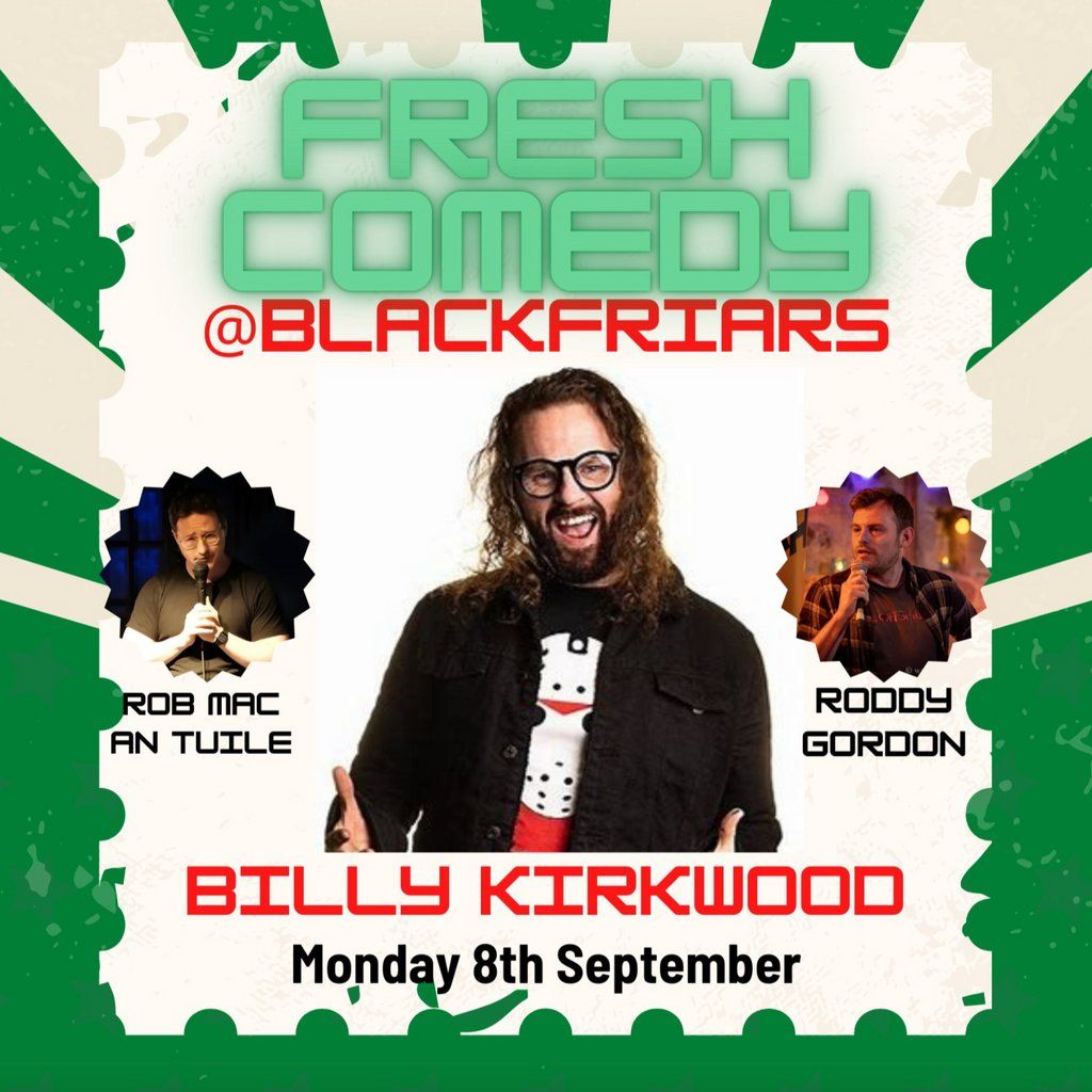 Fresh Comedy @ Blackfriars Basement, 8 September | Event in Glasgow | AllEvents