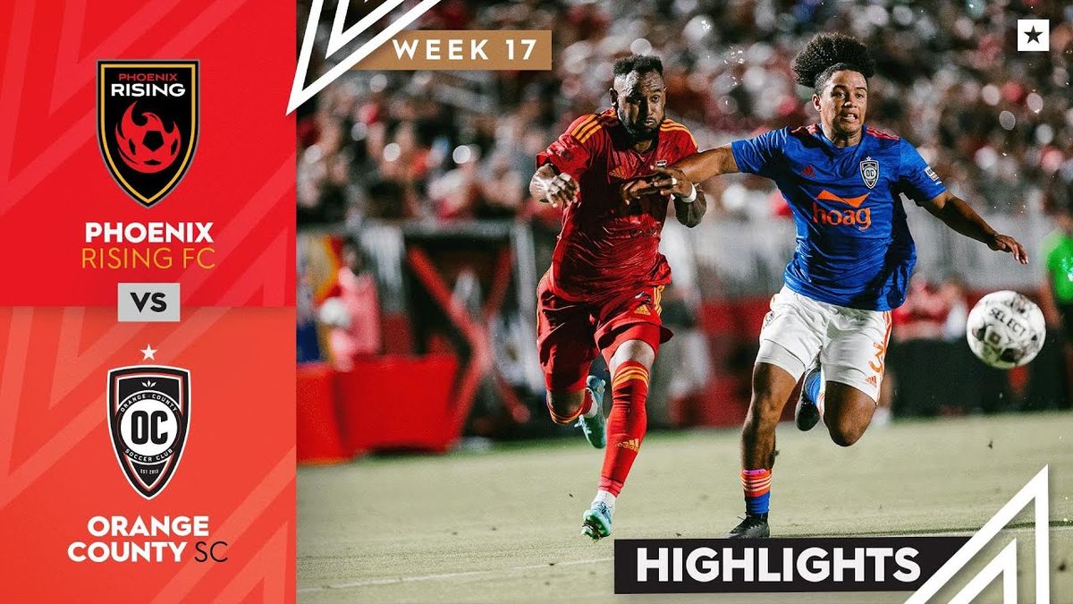 Orange County SC vs. Phoenix Rising FC, 29 July | Event in Irvine | AllEvents
