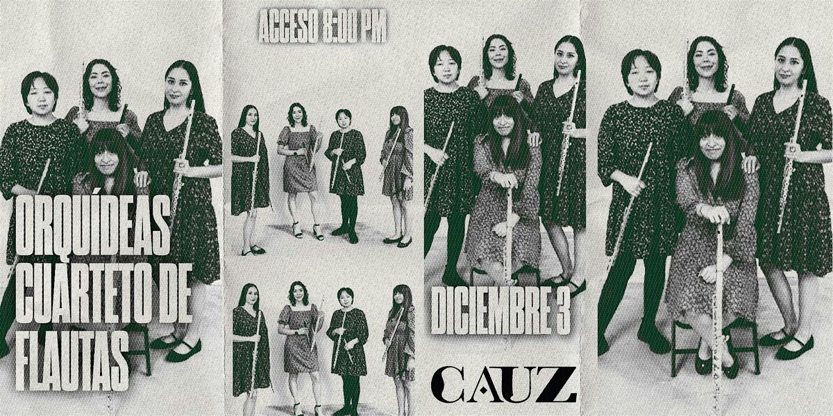 Orquídeas Cuarteto de flautas, 3 December | Event in Xalapa-Enríquez | AllEvents