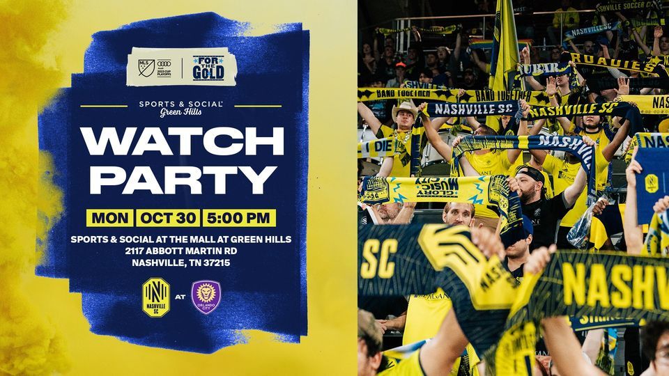 Nashville Soccer Club Official Watch Party!, Sports & Social Green