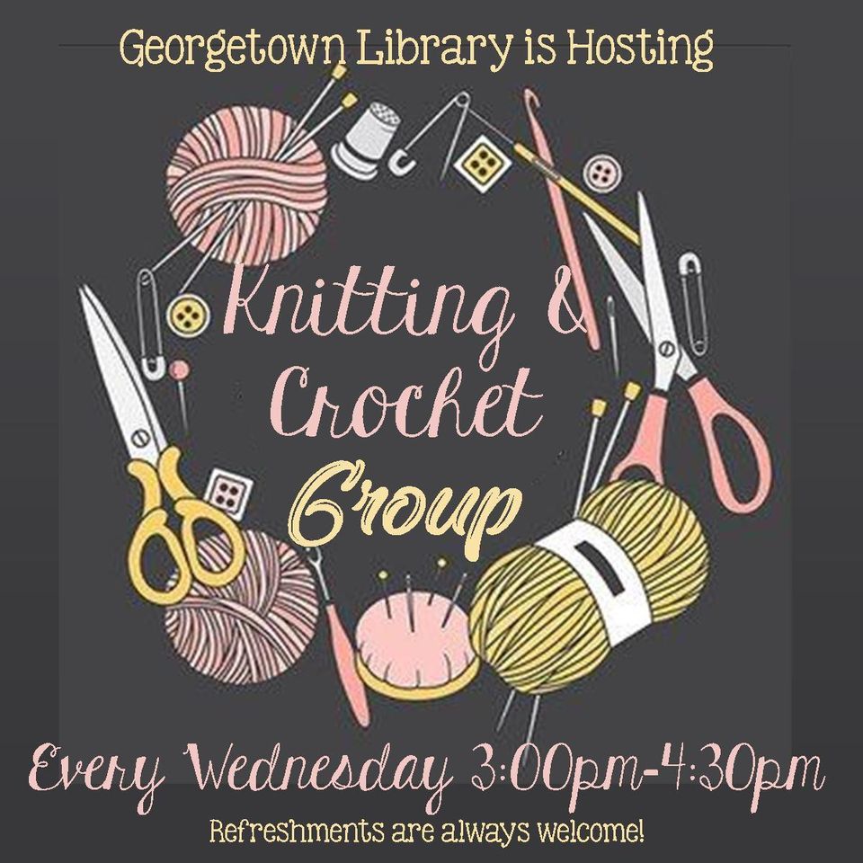 Knitting & Crochet Group, 6680 Orleans St, CA 95634, United