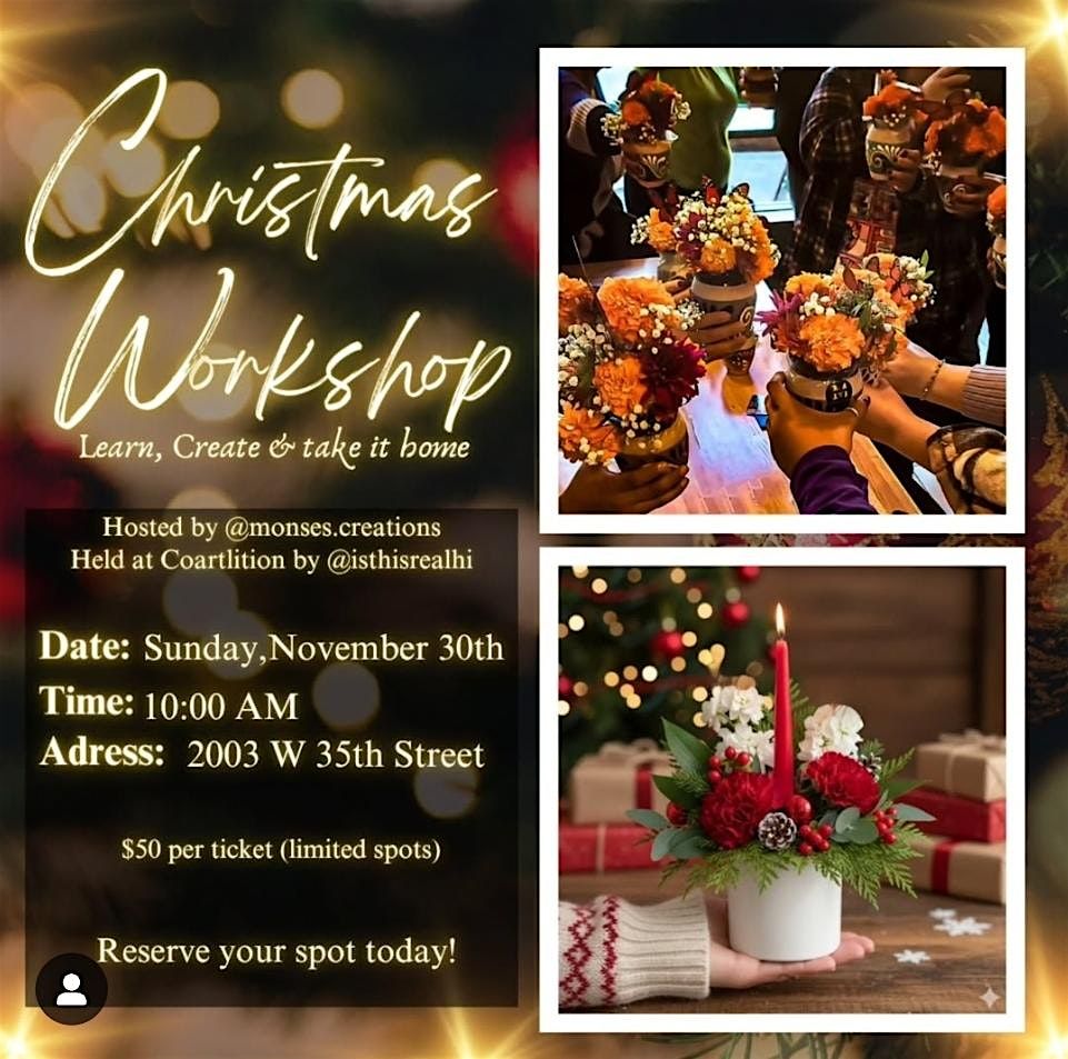Christmas Workshop, 30 November | Event in Chicago | AllEvents