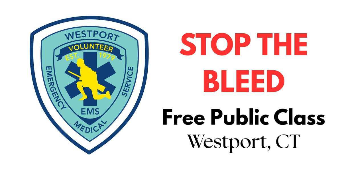 January Stop the Bleed Class, 22 January | Event in Westport | AllEvents