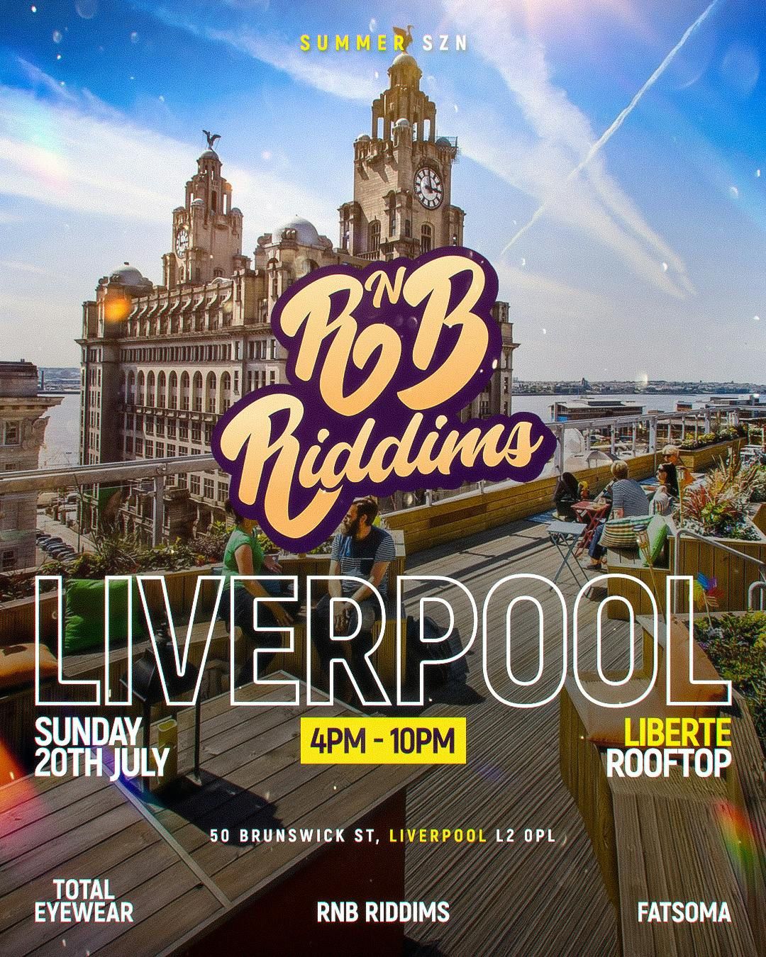 RnB Riddims Rooftop Day Party, 20 July | Event in Liverpool | AllEvents