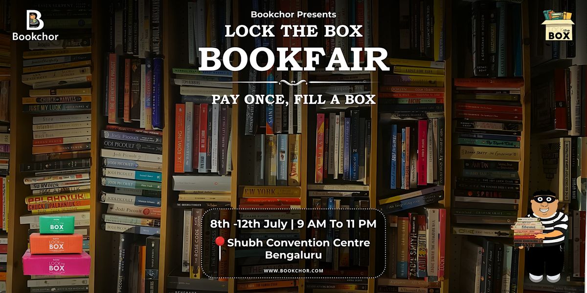 LockTheBox Book Fair Bangalore 2026 | Fill A Box With Books