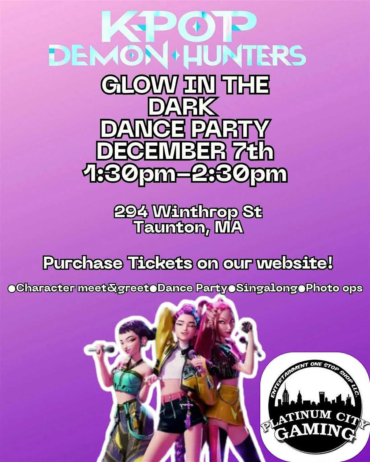 K-POP DEMON HUNTERS, 7 December | Event in Taunton | AllEvents