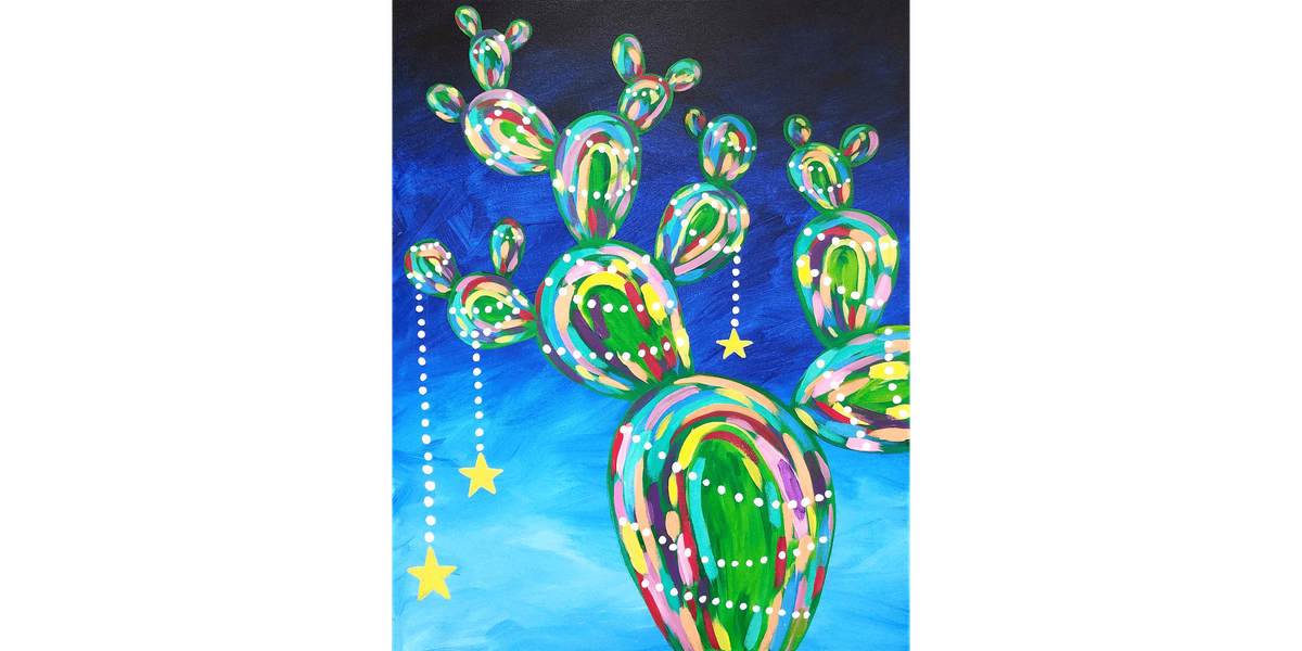 Light Up the Desert - Paint and Sip in Houston | Classpop!™, 19 December | Event in Katy | AllEvents