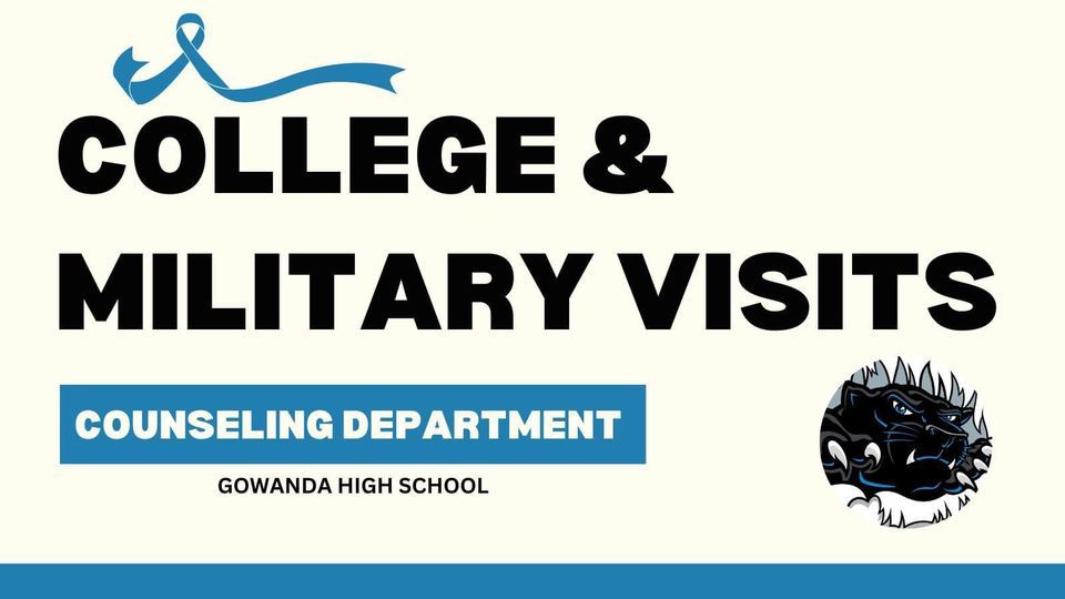 Hilbert College to visit GHS , Gowanda High, November 20 2023