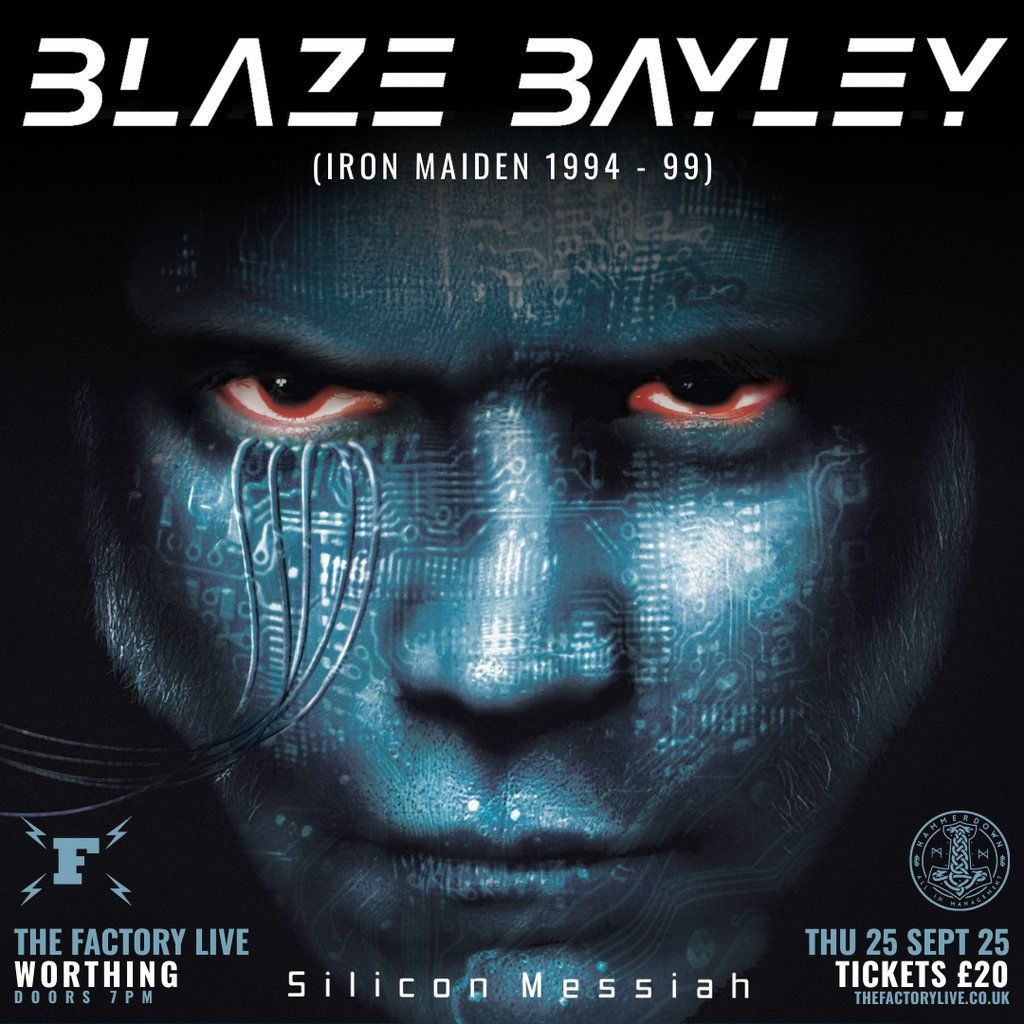 Blaze Bayley, 25 September | Event in Worthing | AllEvents