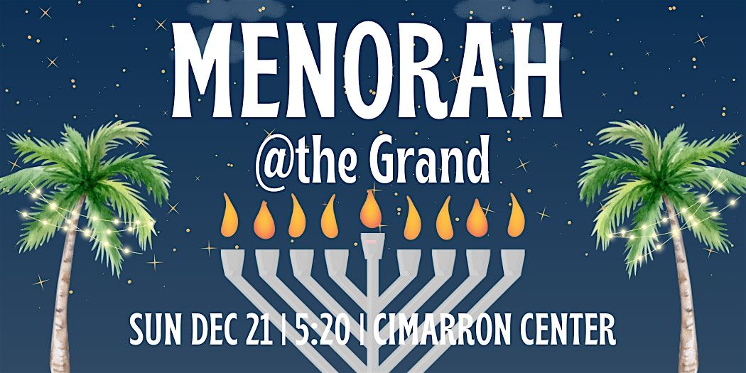 Menorah @ the Grand, 21 December | Event in Surprise | AllEvents