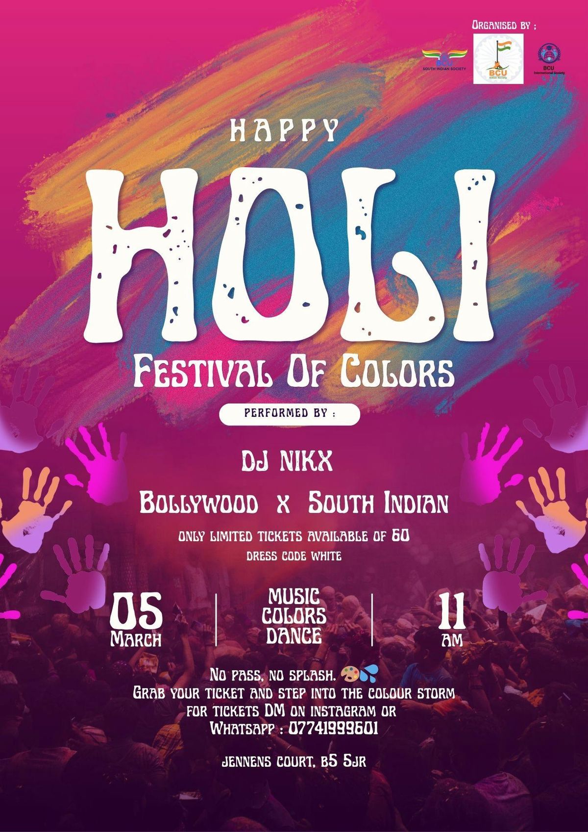 Happy Holi Festival of colours