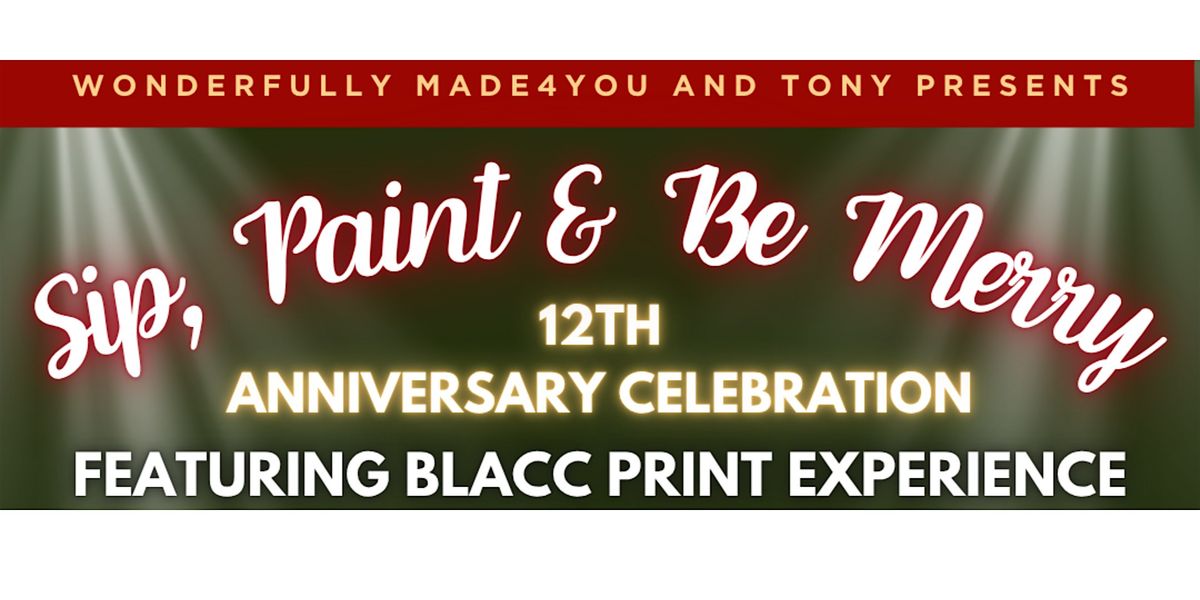 Wonderfully Made4You & Tony Present: Sip, Paint & Be Merry!, 19 December | Event in Accokeek | AllEvents