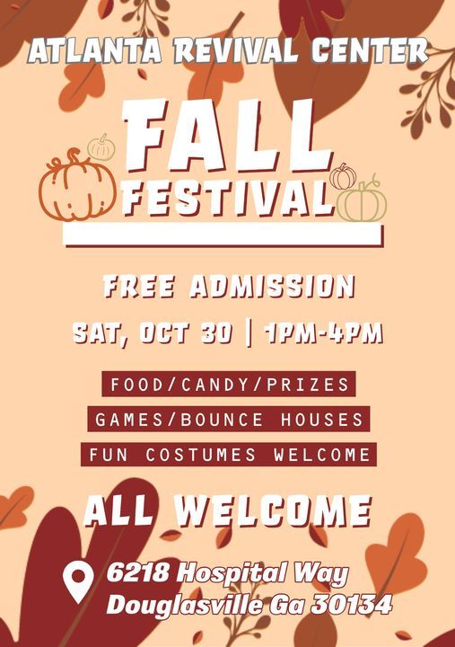 Fall Festival 6218 Hospital Way Douglasville Ga 30134 1944 United States October 30 2021 Allevents In Centerville Ga Fall Festival 2022