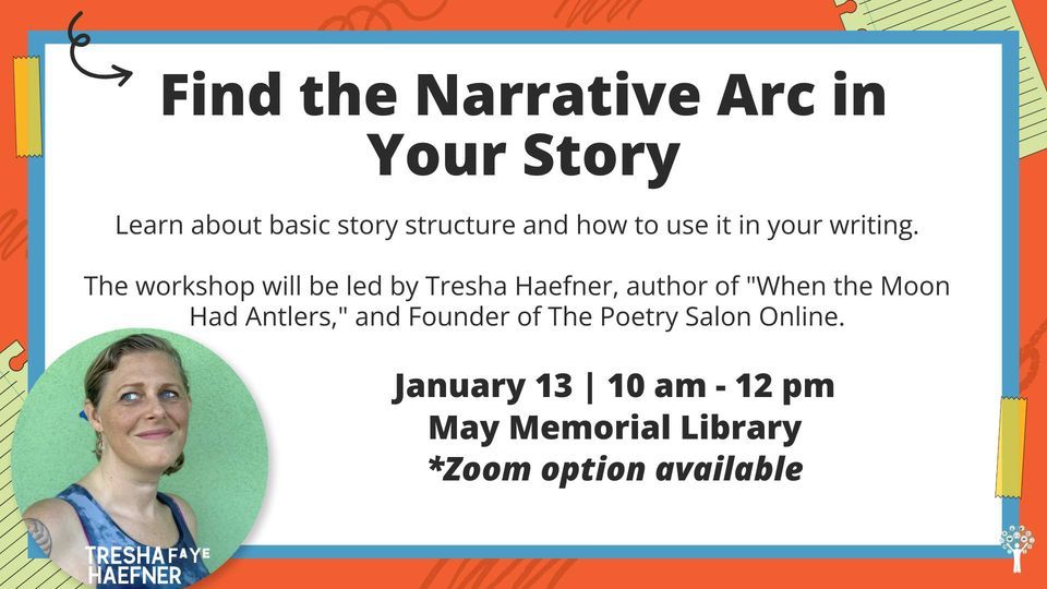 Find the Narrative Arc in Your Story, May Memorial Library, Burlington