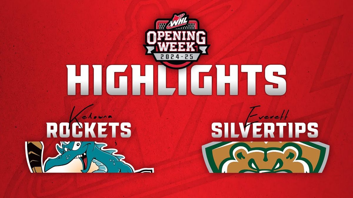 Everett Silvertips vs. Kelowna Rockets, 15 November | Event in Everett | AllEvents