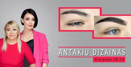 Antakiu dizaino kursai klaipeda Antakiu dizaino kursai klaipeda